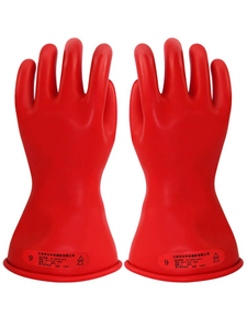 00 class electric lineman Insulated latex rubber Gloves