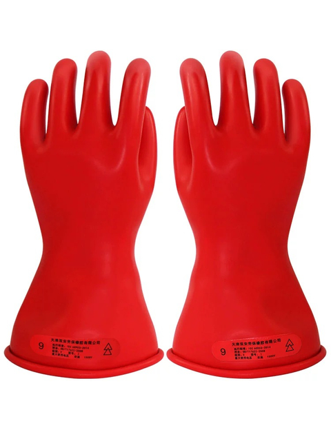 00 class electric lineman Insulated latex rubber Gloves